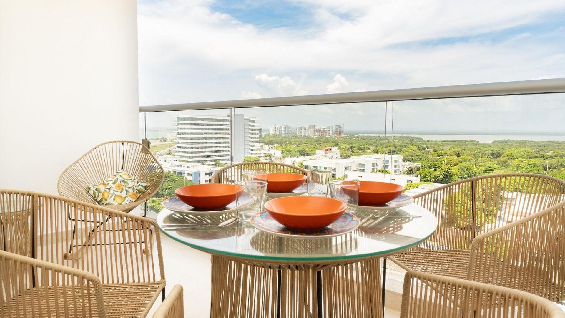 Apartamento Cómoda Con Dos Camas Queen Piscina Cb1031 *
