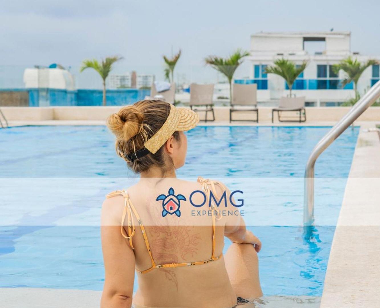Apartamento Cómoda Con Dos Camas Queen Piscina Cb1031 *